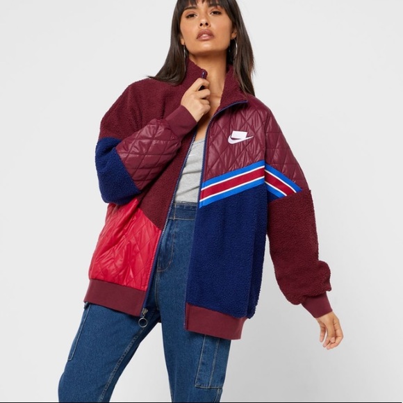 Nike Jackets & Blazers - Nike NSW Sherpa Track Jacket